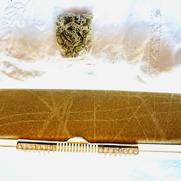 New Gold Evening Purse. - Picture 15 of 15
